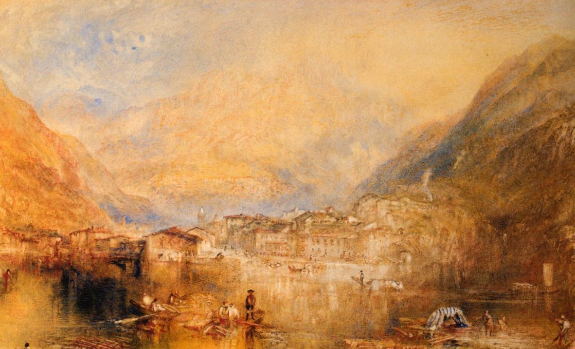 Joseph Mallord William Turner Brunnen from the Lake of Lucerne
